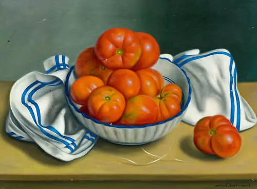 AIMÉ BARRAUD — Still-life with tomatoes. — Koller Auktionen
