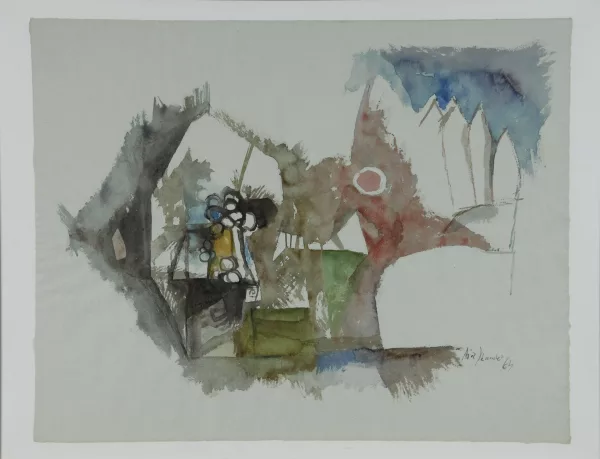 Aja Jskander Schmidlin — Ohne Titel, 1964