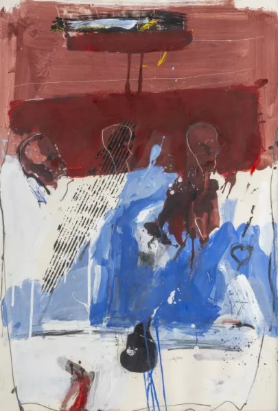 Alban Allegro — Alban ALLEGRO (1957), 'Composition abstraite'