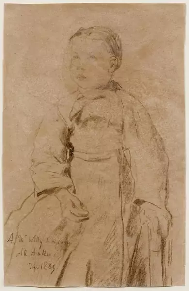 ANKER, ALBERT — Young girl. 1885. — Koller Auktionen