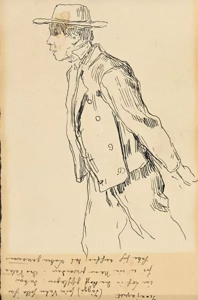 Homme au chapeau
