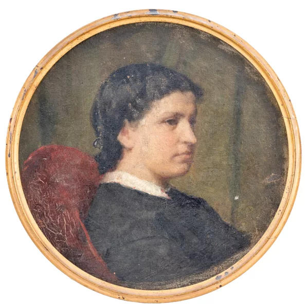 Albert Anker — Portrait de femme