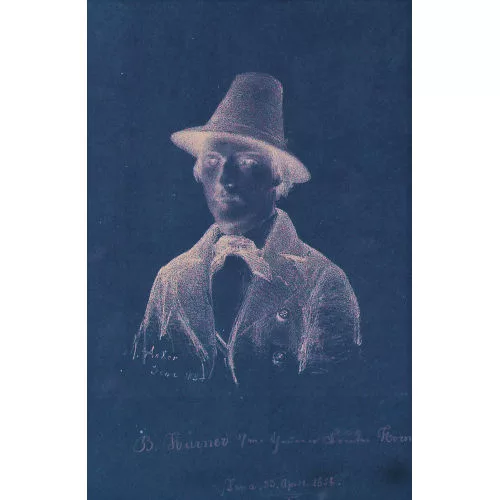 Albert Anker — Bildnis des B. Hürner.