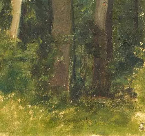 ALBERT ANKER — Kleine Waldstudie. — Koller Auktionen