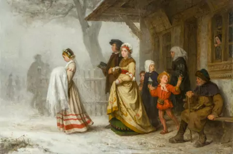 Die Taufe, 1864