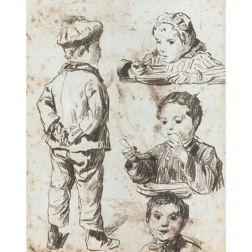 Albert Anker — Kinderstudien.