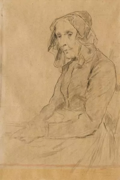 ANKER, ALBERT — Old woman with a book. — Koller Auktionen