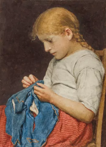 Die kleine Näherin, 1908