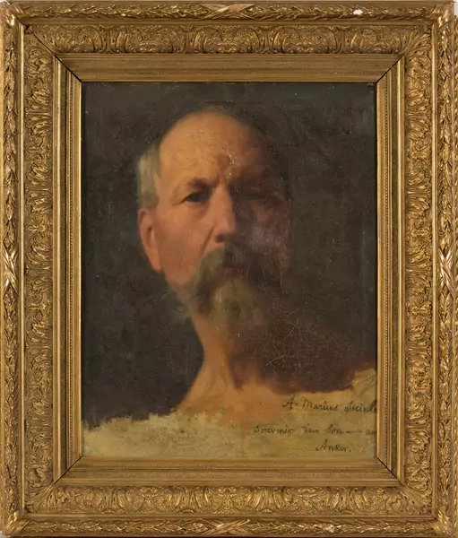 Portrait de l'artiste Marius Steinlen (1826-1866)