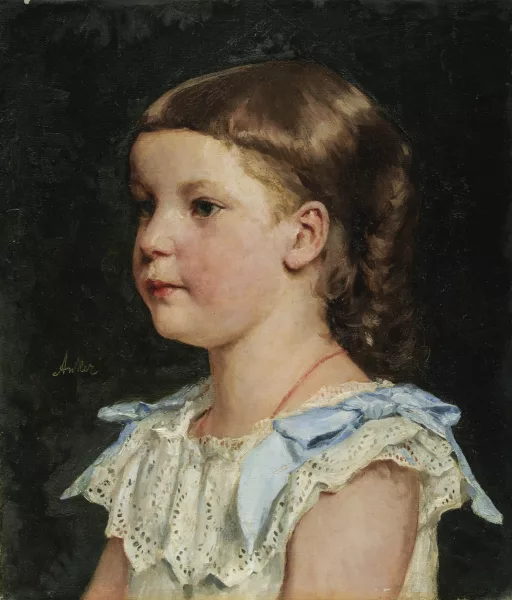 Albert Anker — Bildnis Noémie Soutter
