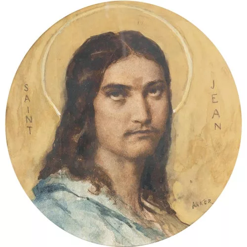 Albert Anker — "Saint Jean".