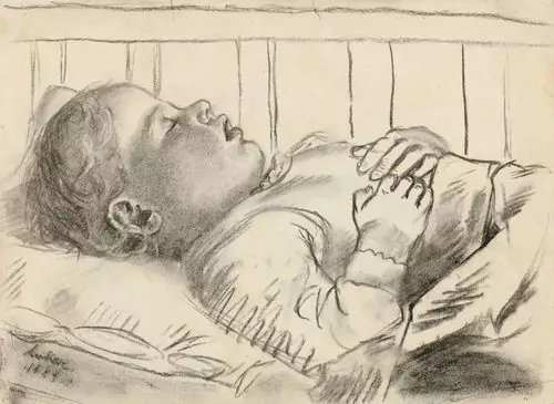 ALBERT ANKER — Schlafendes Kind. 1883. — Koller Auktionen