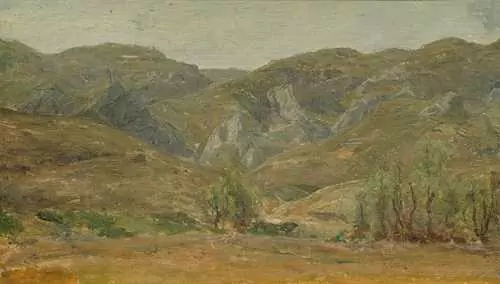ALBERT ANKER — Berglandschaft. — Koller Auktionen