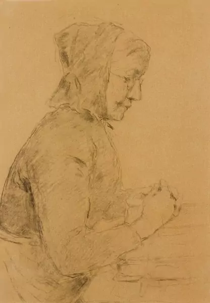 ALBERT ANKER — Bildnis einer älteren Bäuerin. — Koller Auktionen