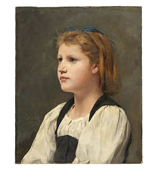 Albert Anker — Mädchenbildnis