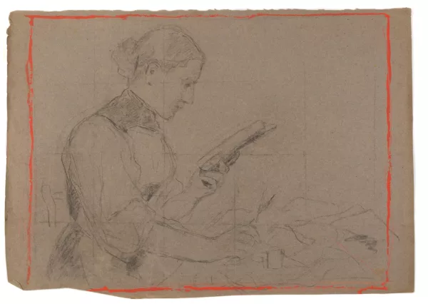 Albert Anker — Femme à la lecture