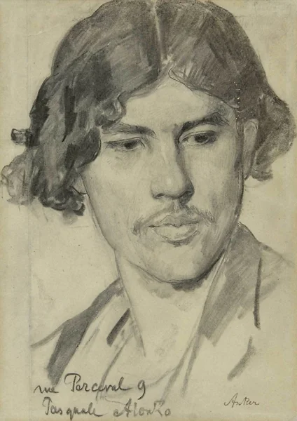 Albert Anker — Bildnis Pasquale Alonzo