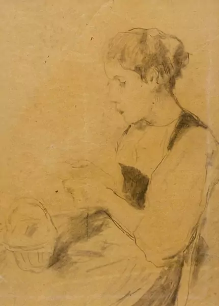 ALBERT ANKER — Junges Mädchen einen Brief lesend. — Koller Auktionen