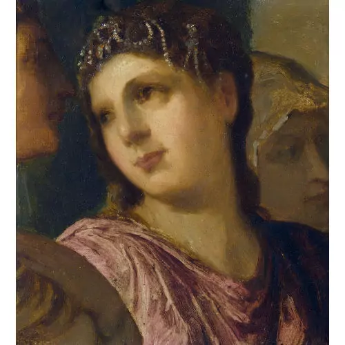 Tête de jeune femme