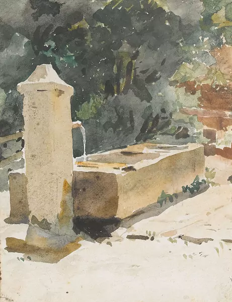 "Brunnen in Ins"