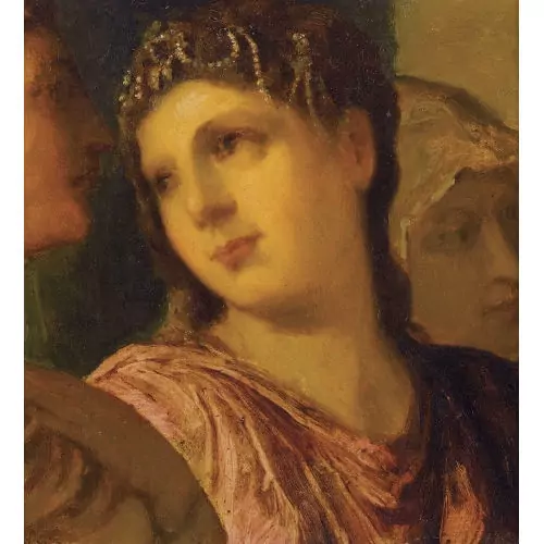 Tête de jeune femme