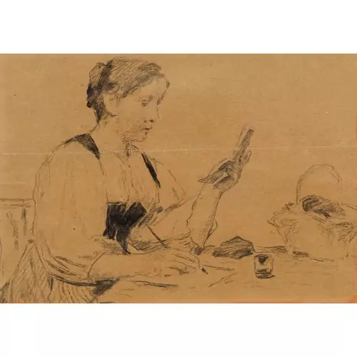"Jeune Bernoise assise"