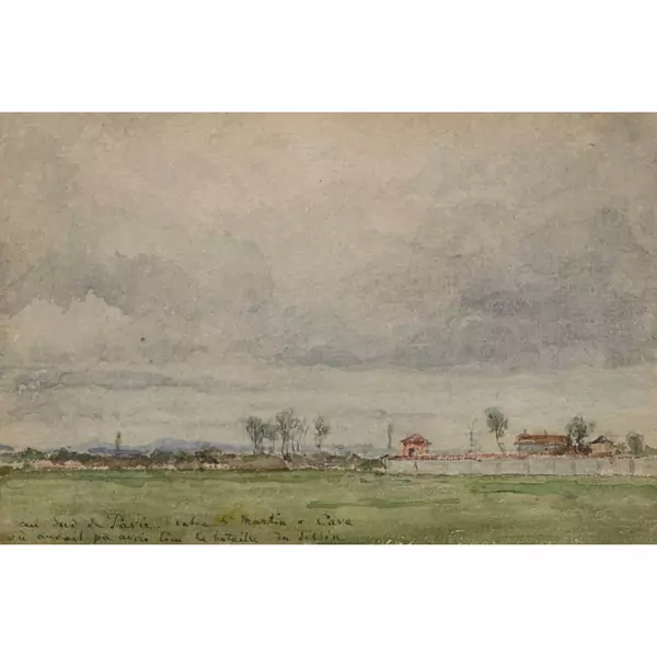 Landschaft bei Pavia