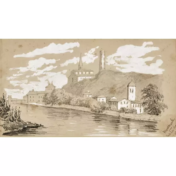 "Montmerle. Bords de la Saone"