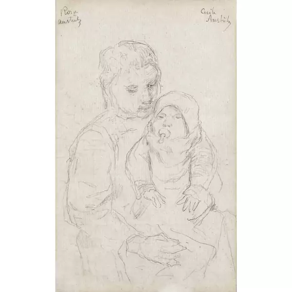 Die Schwestern Rosa und Cecile Amstutz