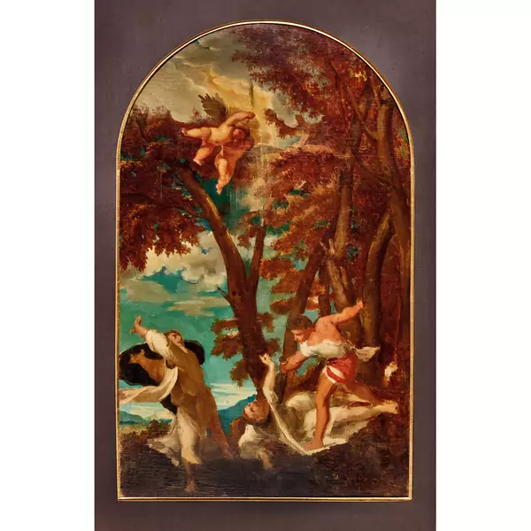 "Tod des Petrus Martyr (Kopie nach Tizian)"