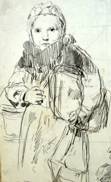 Albert Anker — Albert Anker (1831-1910), \\La petite écolière\\,