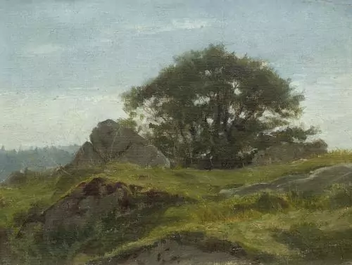 ALBERT ANKER — Landschaftsstudie. — Koller Auktionen
