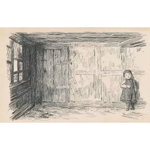 Albert Anker — Kleines Mädchen in der Stube.