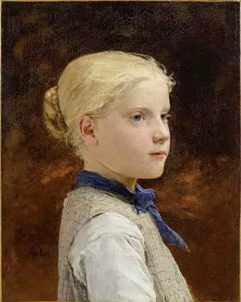 ALBERT ANKER — Mädchenbildnis. — Koller Auktionen
