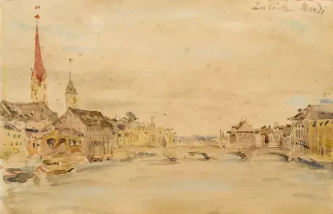 Ansicht von Zürich
