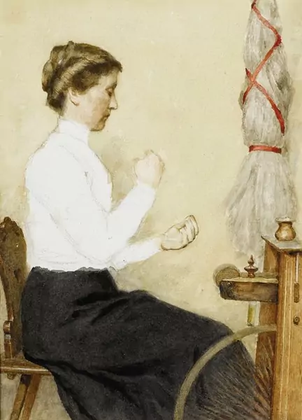 ALBERT ANKER — Portrait der Madame Beer de Gampelen. — Koller Auktionen