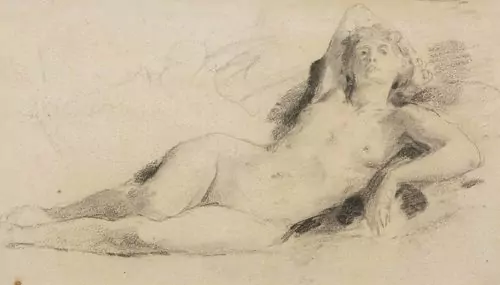 ALBERT ANKER — Liegender Frauenakt. — Koller Auktionen