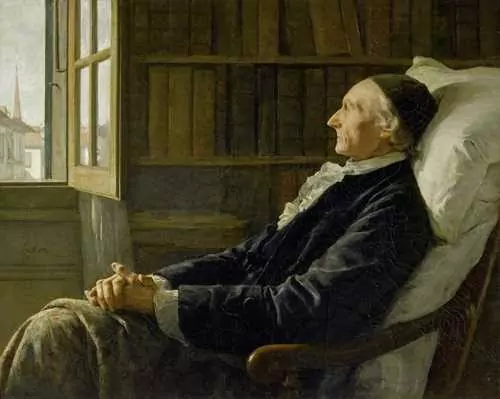 ALBERT ANKER — Der sitzende Lavater. — Koller Auktionen