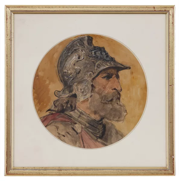 Albert Anker — Albert Anker (1831-1910), attr. à, Portrait de