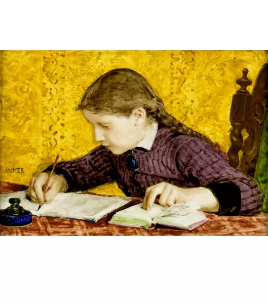 Albert Anker — Marie Anker — Galerie Kornfeld