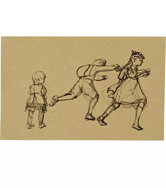 Albert Anker — Spielende Kinder — Galerie Kornfeld