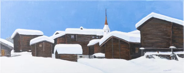 Albert Berchtold — Chalets enneigés