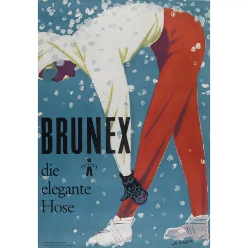 Albert Borer — "Brunex die elegante Hose".