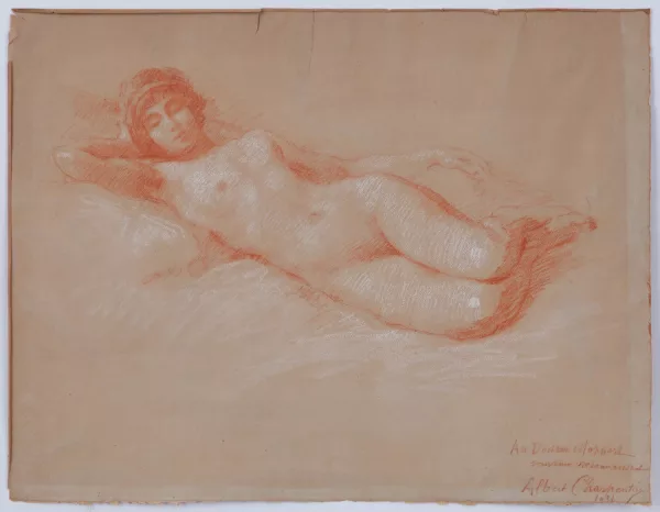 Albert Charpentier — Nu allongé