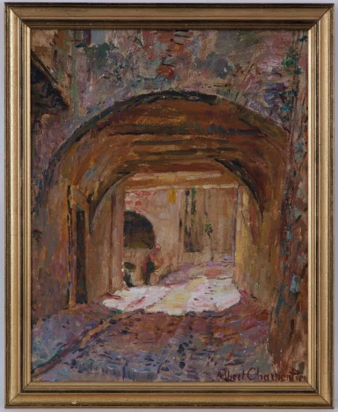 Albert Charpentier — Ruelle orientaliste
