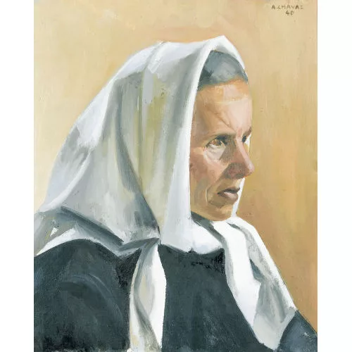 Albert Chavaz — Porträt von Célestine Varone.