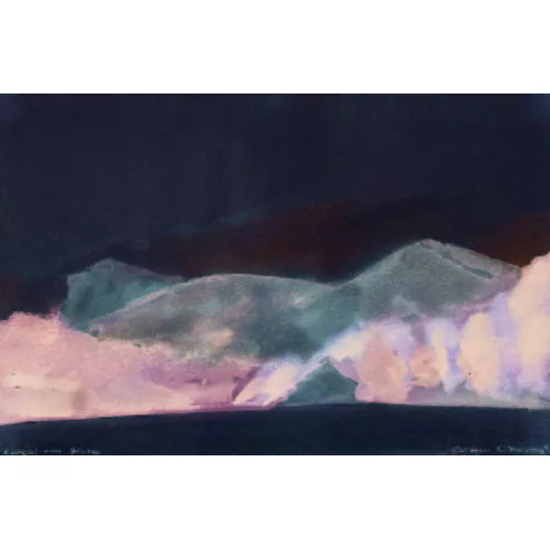 Albert Chavaz — "Finges vers Sierre".