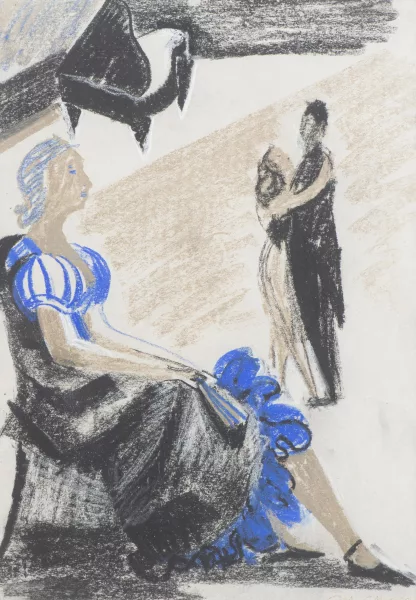 Albert Chavaz — Les danseurs
