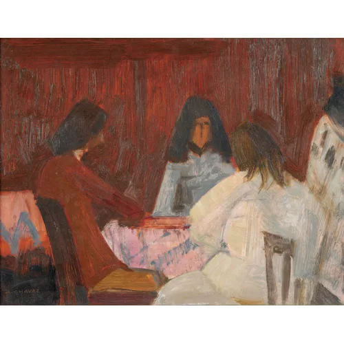 Albert Chavaz — Michel au cheval blanc.