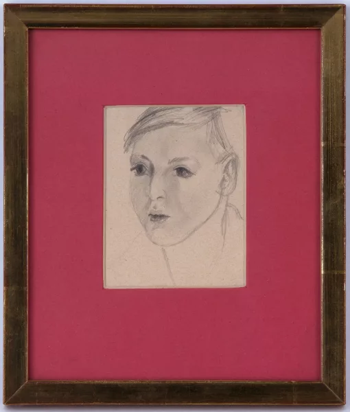 Albert Chavaz — Portrait de "Dick"